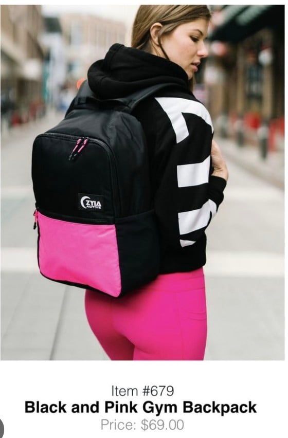 Zyia Active bookbag HOT Pink! RARE!
