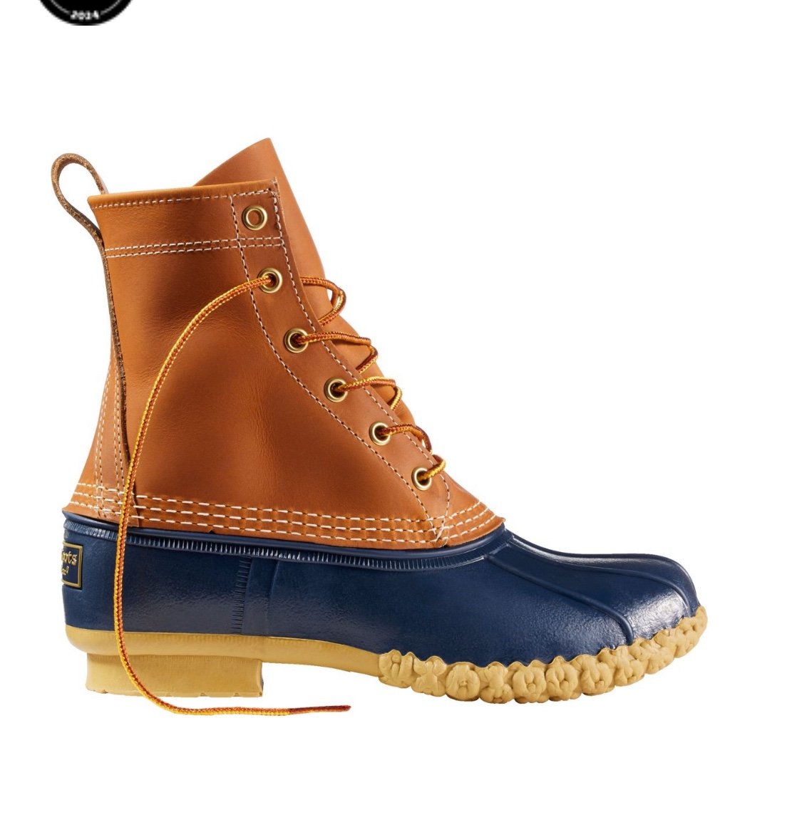 LL Bean Two-Tone Duck Boots Women’s Size 6 Kids Size 3