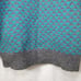 Vintage 100% Pure Virgin Wool Shetland Sweater Mens Large Birds Eye Green Gray