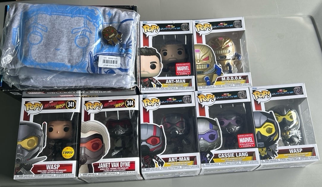 Funko Pop! Marvel AntMan & The Wasp Quantumania Lot