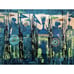Age of Kings Fabric Print Panel Designed by Tibor Reich 1960s Shakespeare