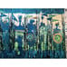 Age of Kings Fabric Print Panel Designed by Tibor Reich 1960s Shakespeare
