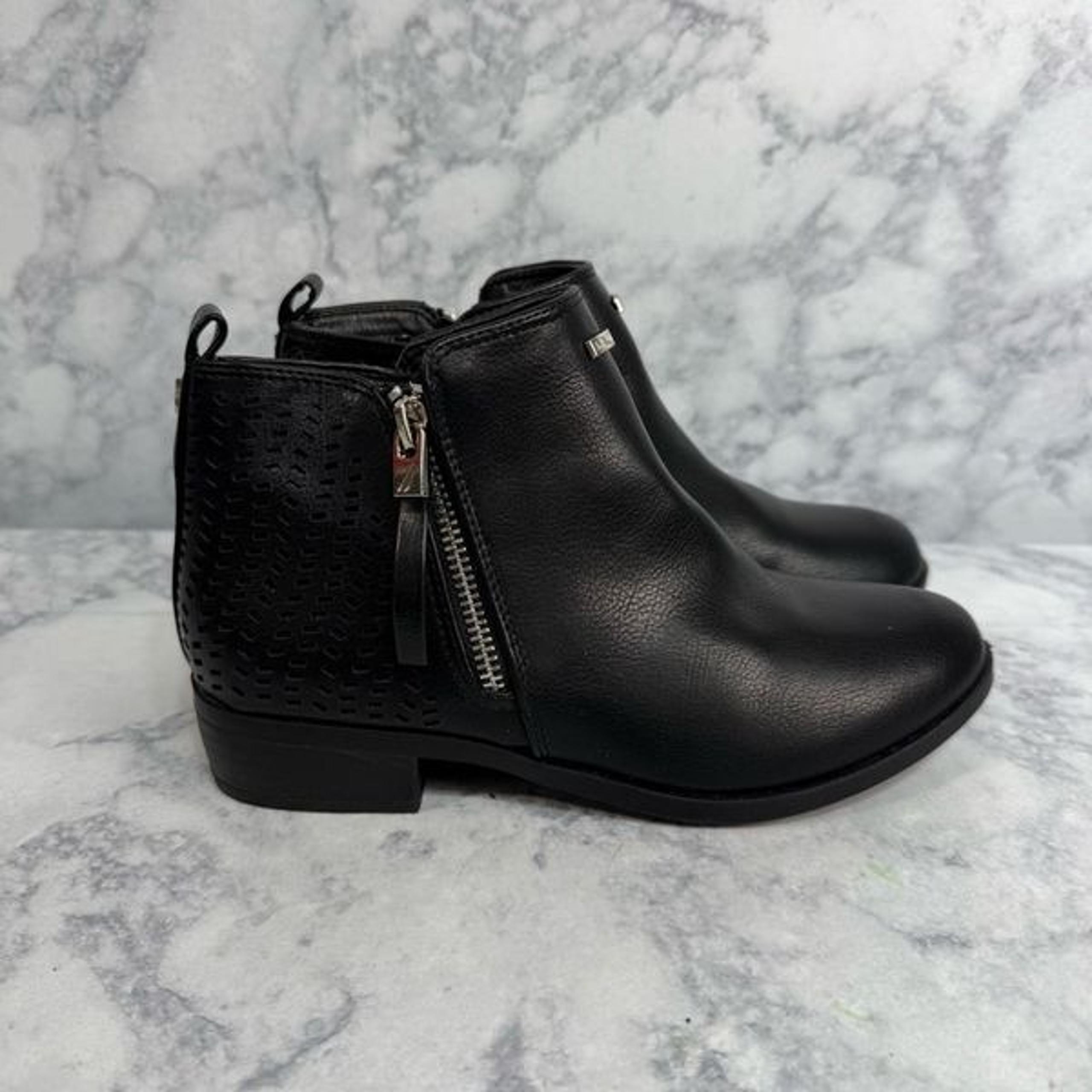 Nautica Girls Ankle Boots sz 4 Blue Shoes NWOT #15-UU