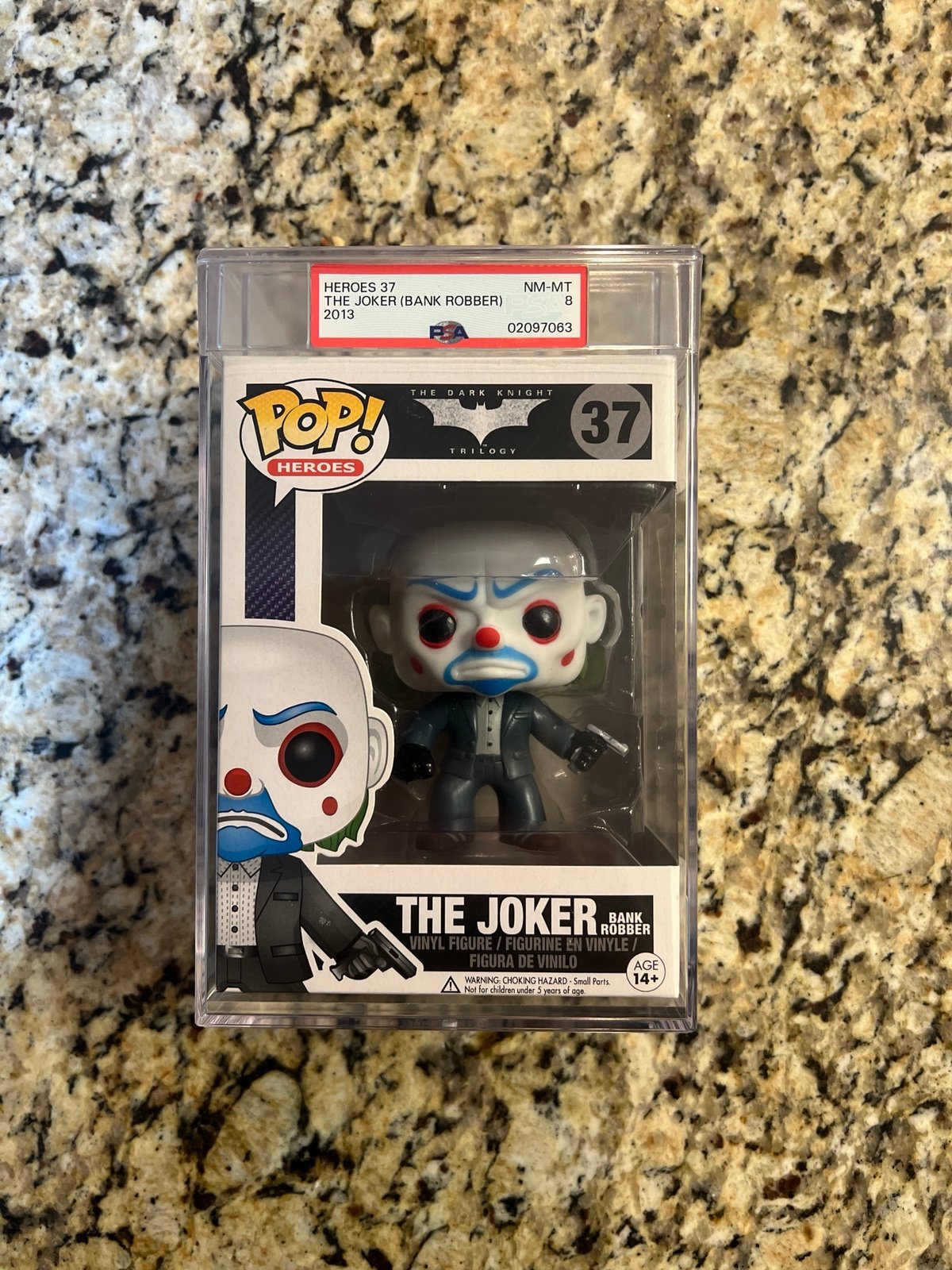The Joker Bank Robber 37 PSA Graded 8