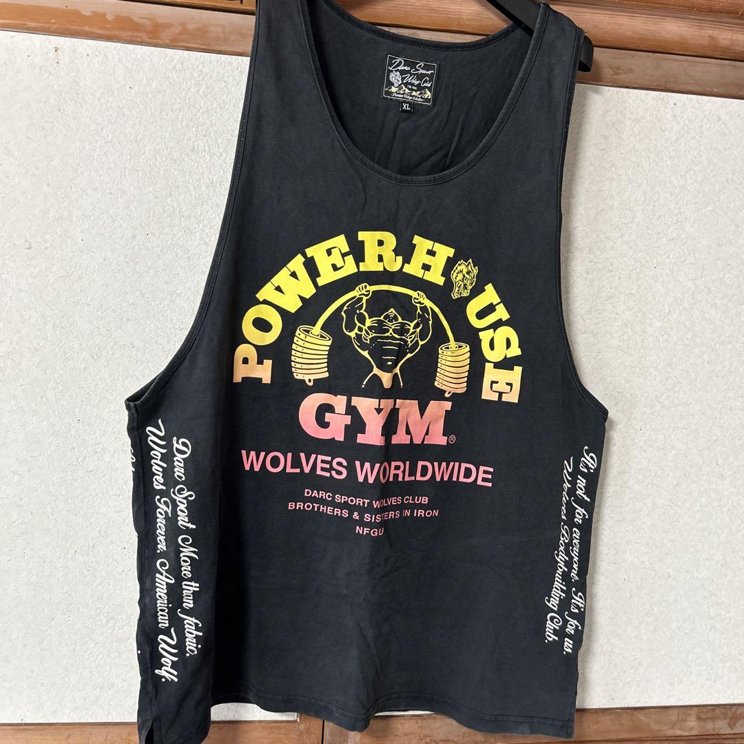 POWOR HOUSE GYM & Darc Sports collaboration tank top.