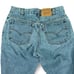 Vintage Levis Jeans Mens 30x28 Blue 550 Relaxed Tapered Light Wash USA Made 90s