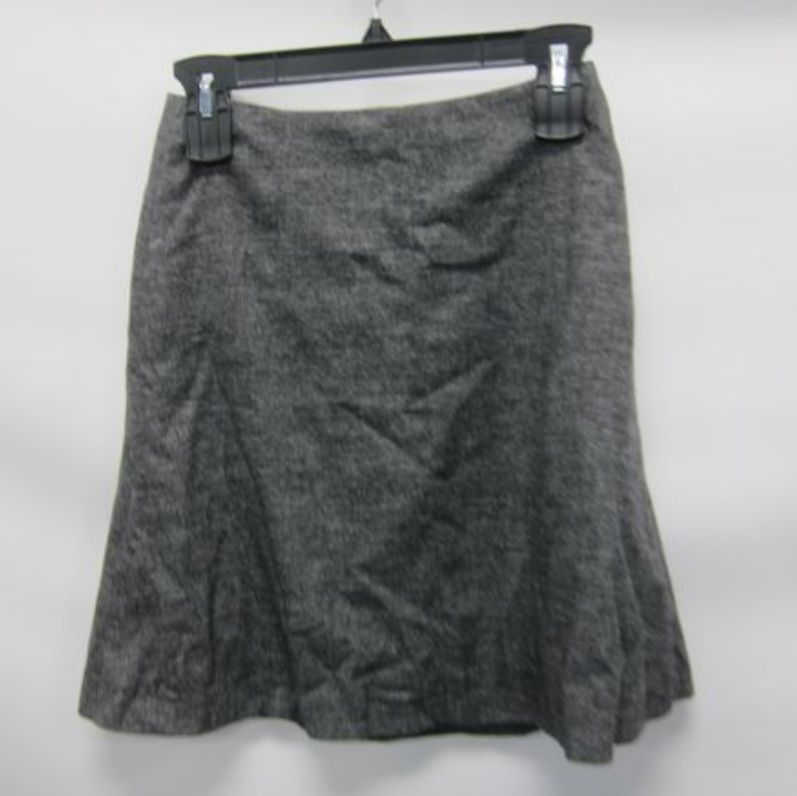 Massimo Dutti Gray A Line Skirt 2 Small