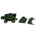 ERTL 3519G John Deere Tractor Vtg Diecast Toy and Attachments 1:64 Scale