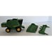 ERTL 3519G John Deere Tractor Vtg Diecast Toy and Attachments 1:64 Scale