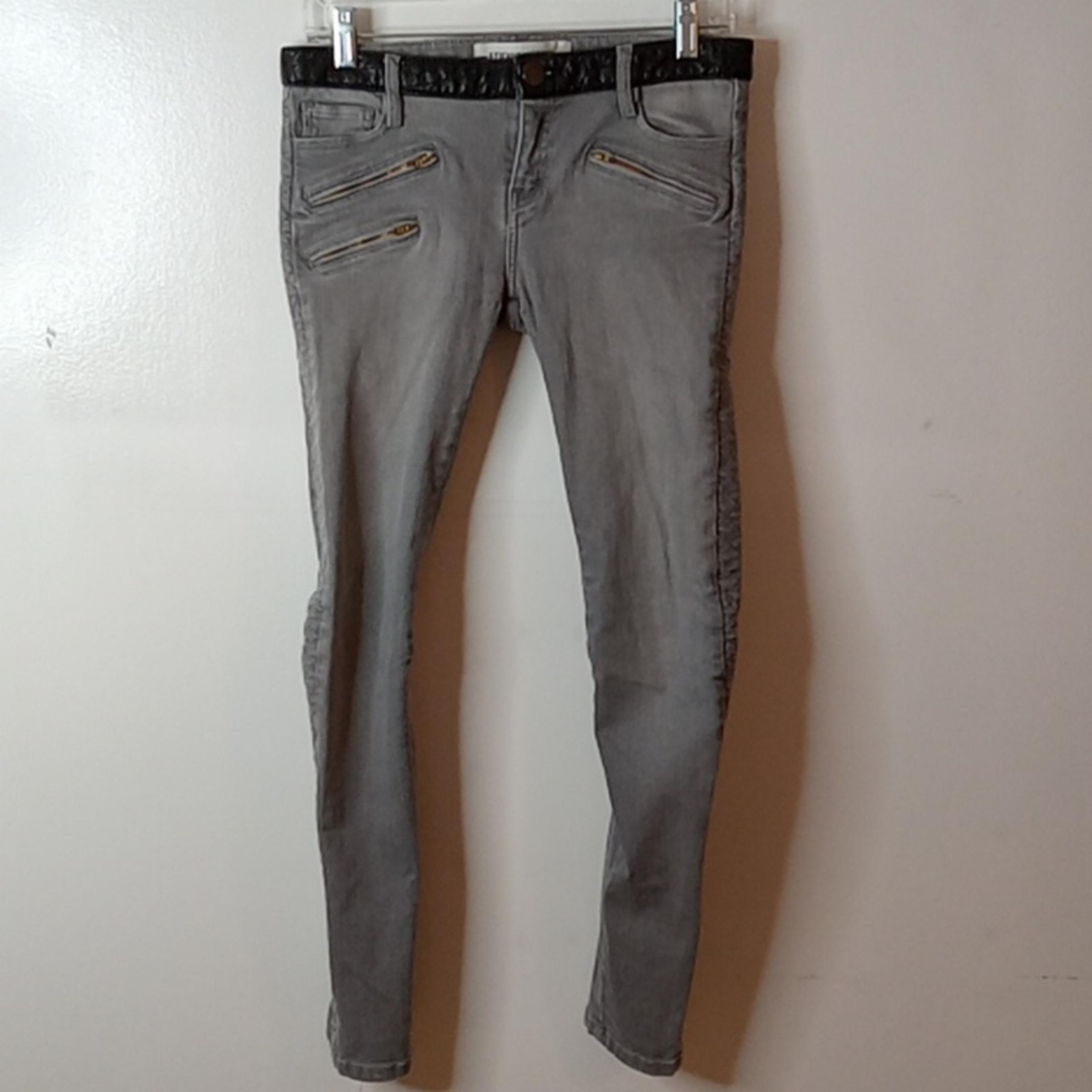 ETIENNA MARCEL women's size 29 gray Low rise denim, Summer, Casual,Fun,Edgy