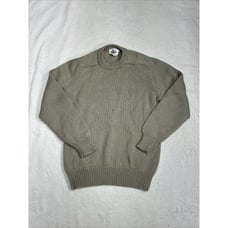 Vintage 70's Woolrich Light Brown Knit Wool Pullover Sweater Men's Size Large