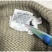 Vintage 70's Woolrich Light Brown Knit Wool Pullover Sweater Men's Size Large