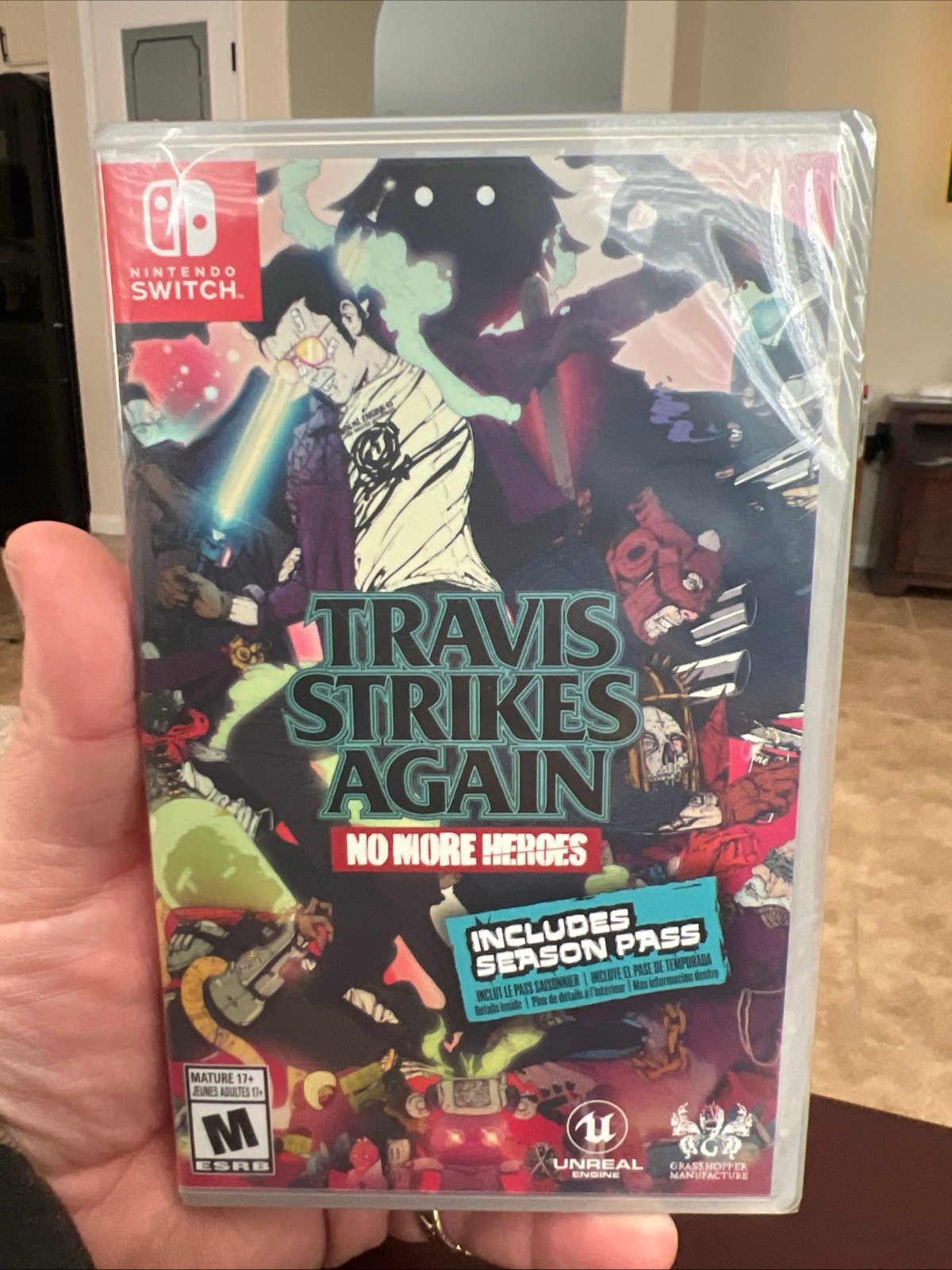 TRAVIS STRIKES AGAIN NO MORE HEROES - Nintendo Switch, Brand New