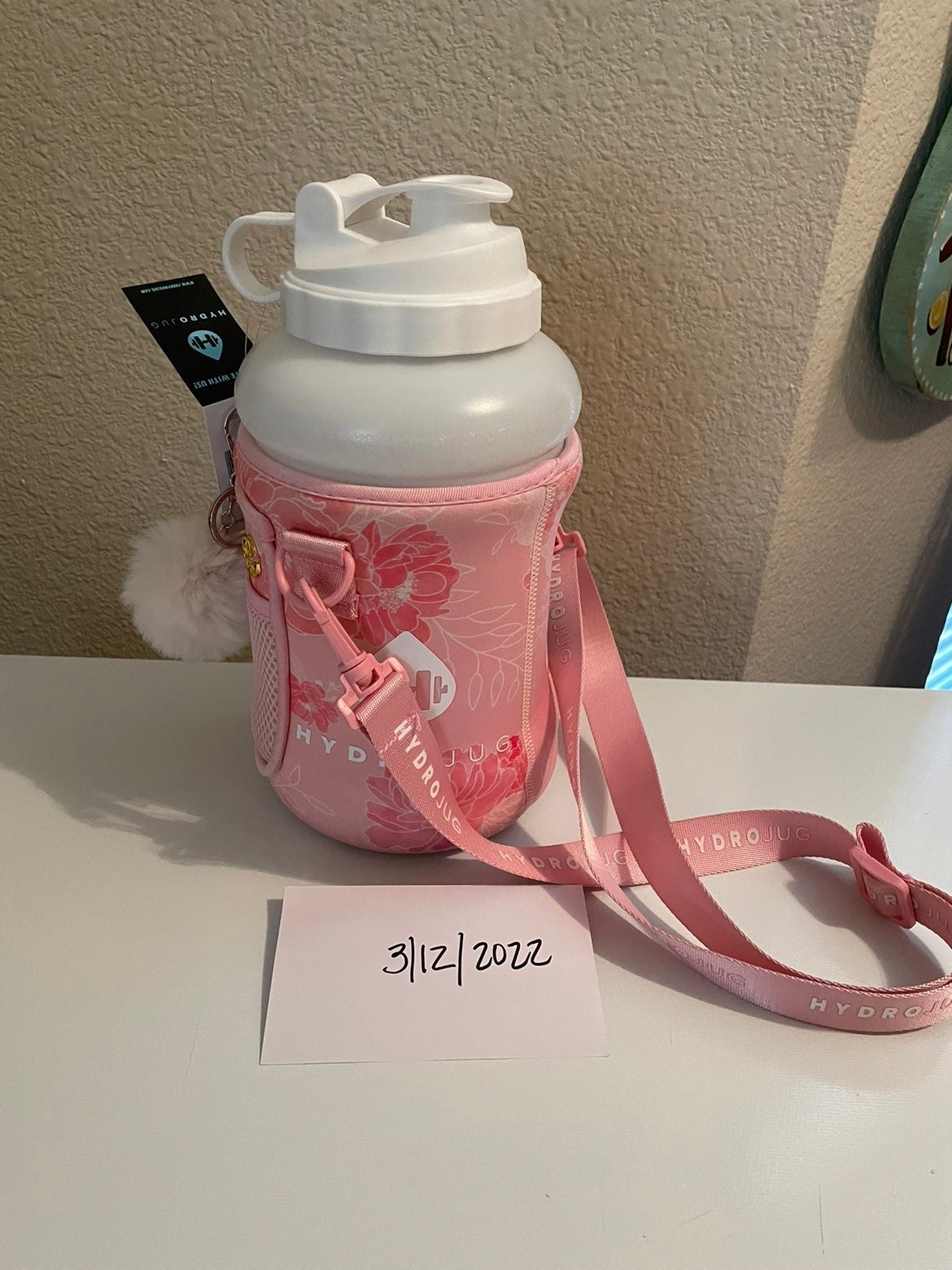 Limited Edition HydroJug Desb Florall Sleeve and White Jug