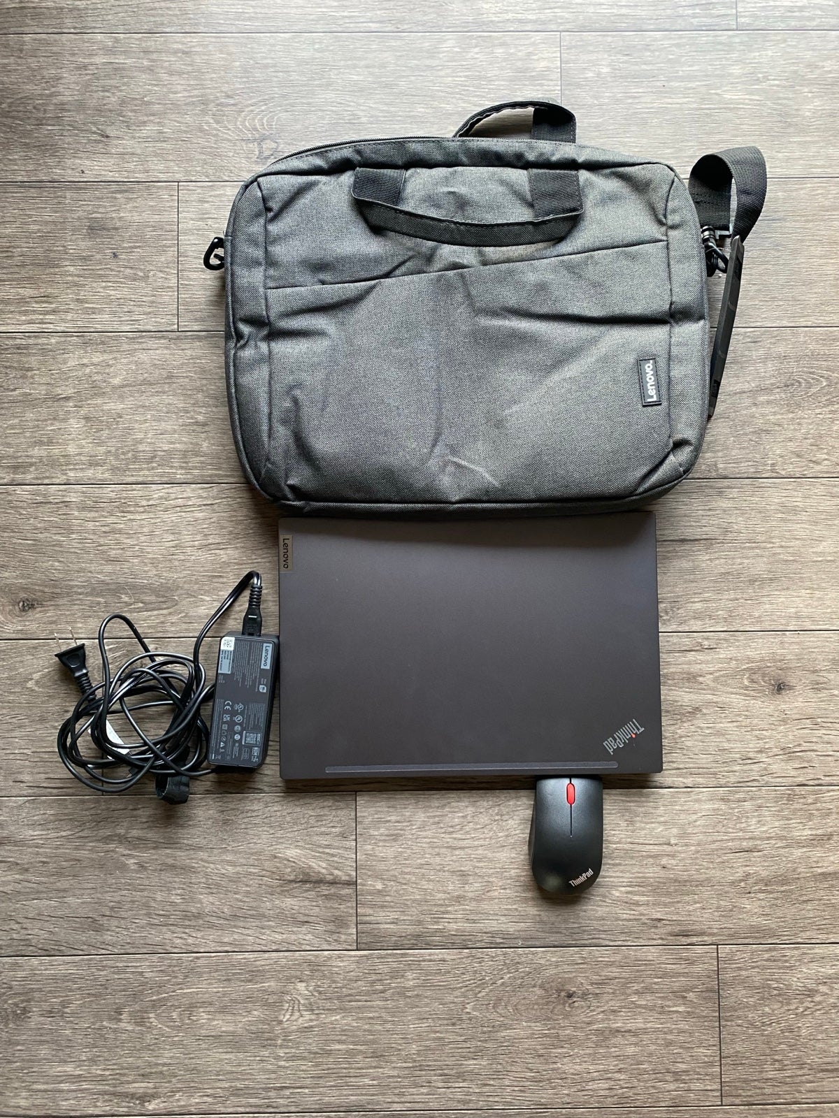 ThinkPad T14s Gen 2 Intel (14 ) - Storm Grey With Black Bag, Wireless Mouse