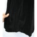 Vintage Black Velvet Midi Mid Length Flair Circle Skirt Rockabilly S XS 1950s