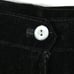 Vintage Black Velvet Midi Mid Length Flair Circle Skirt Rockabilly S XS 1950s
