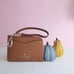 New Kate Spade Leila Small Card Holder Wristlet Warm Bread WLR00398 99