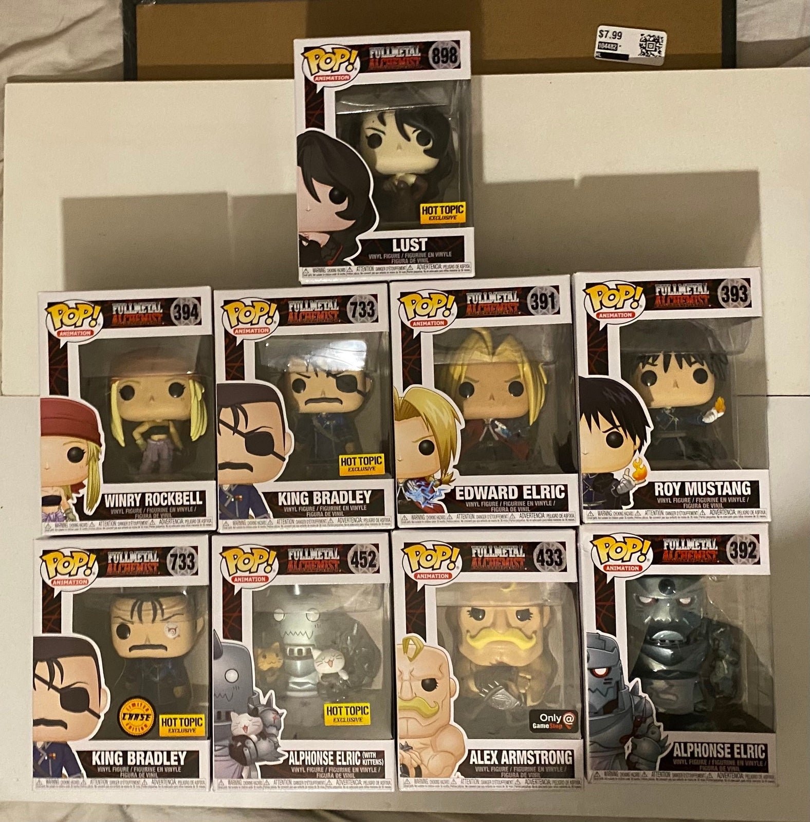 Fullmetal Alchemist Funko Pops