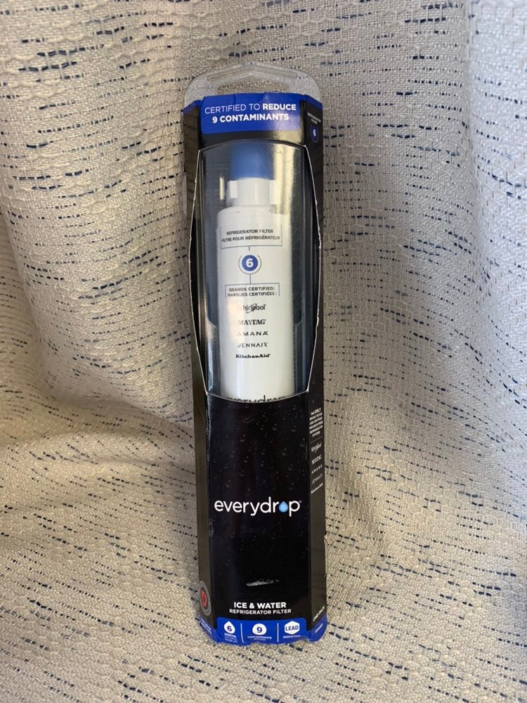 Everydrop Water Filter 6 EDR6D1 Refrigerator whirlpool maytag amana jenair kitch