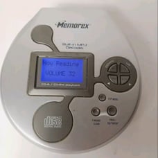 Memorex MPD8807CP CD Player w/ Built-in MP3 Decorder - CD-R CD-RW Playback Works