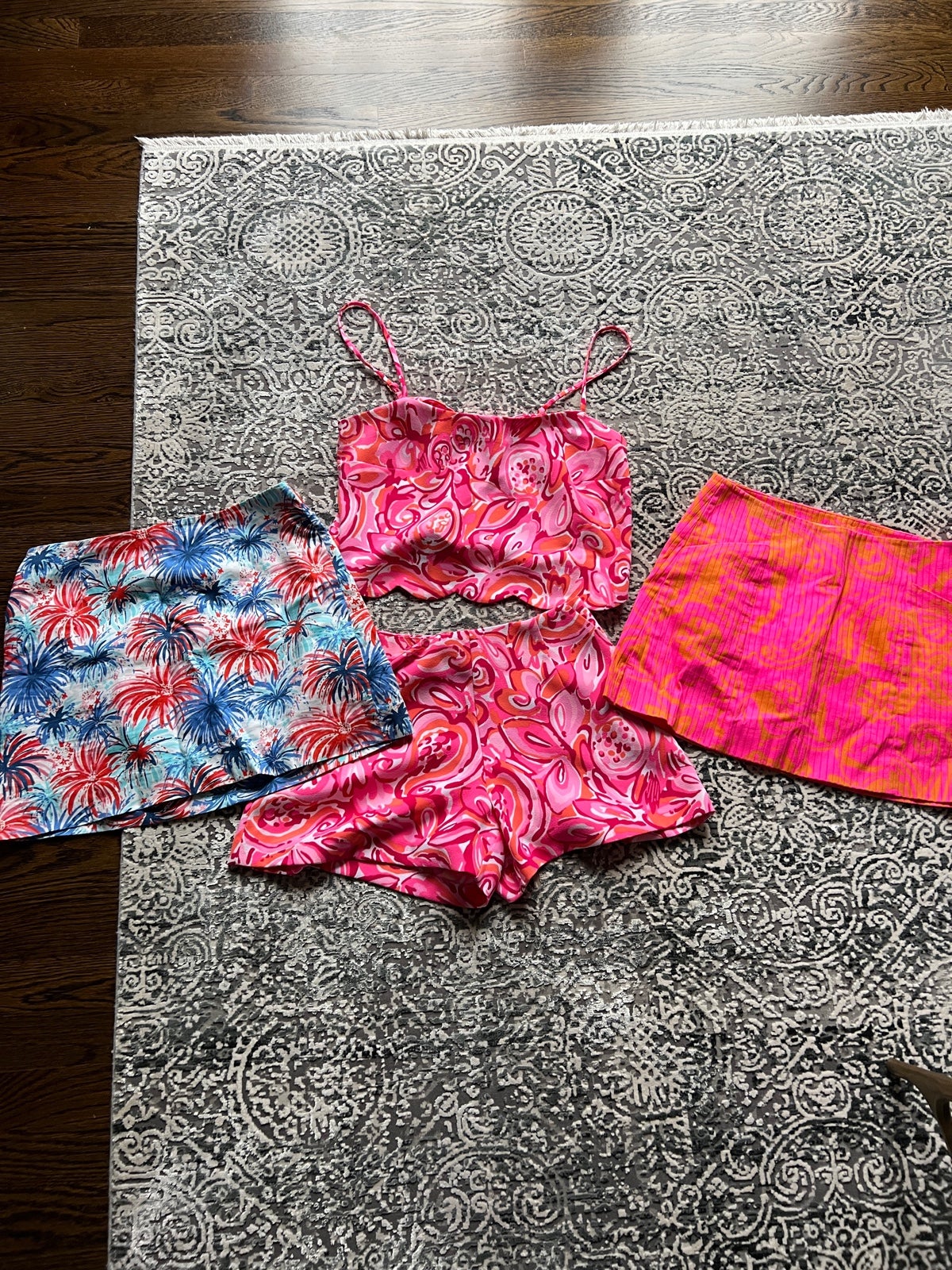 lily pulitzer set plus two skirts