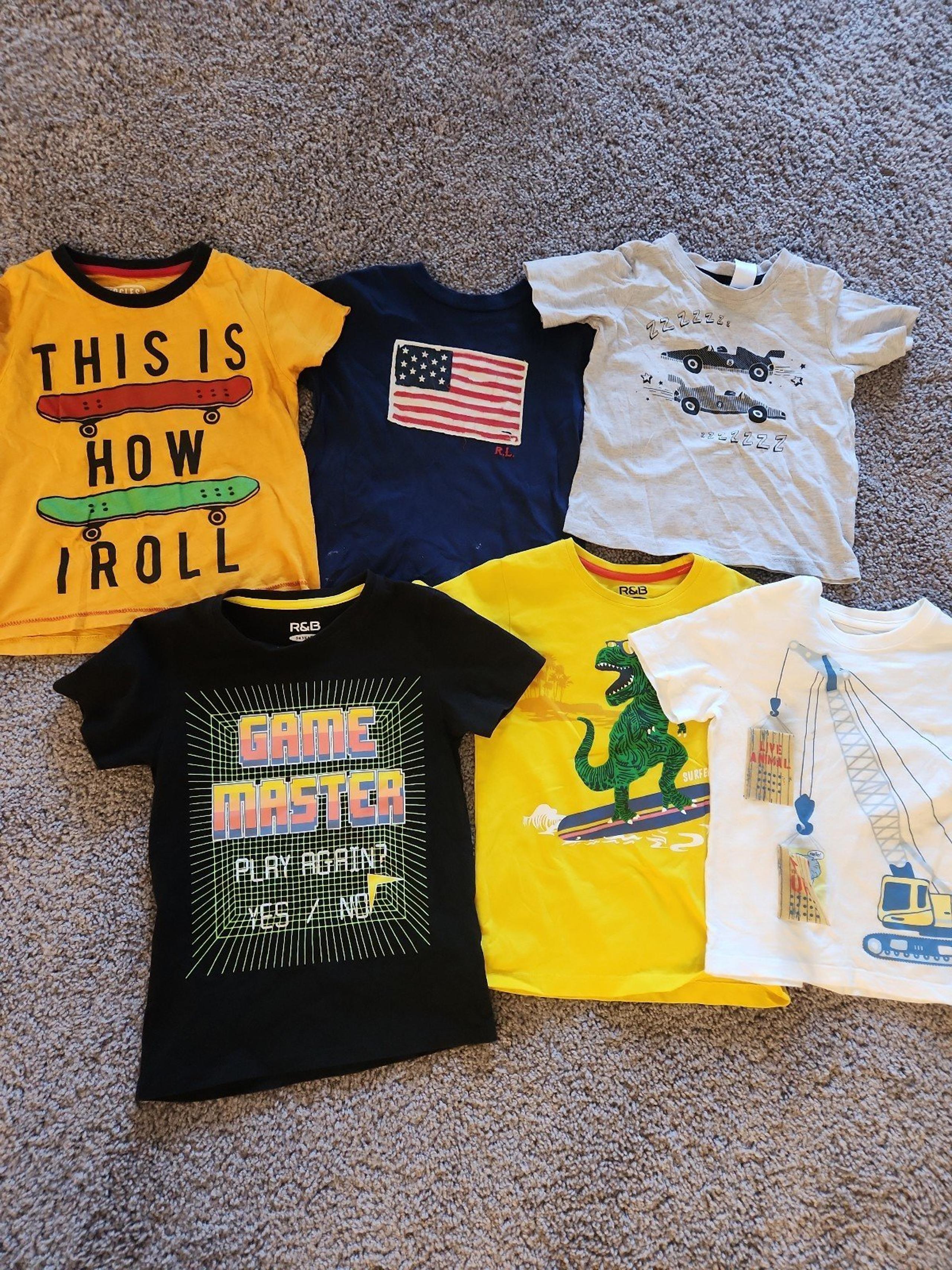 Boys tshirts bundle of 6