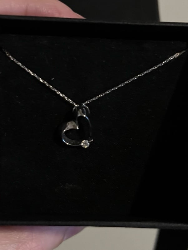 Heart Necklace 10k