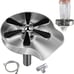 Stainless Steel Glass Rinser for Kitchen Sinks, Bottle Washer, Cup Rinser,