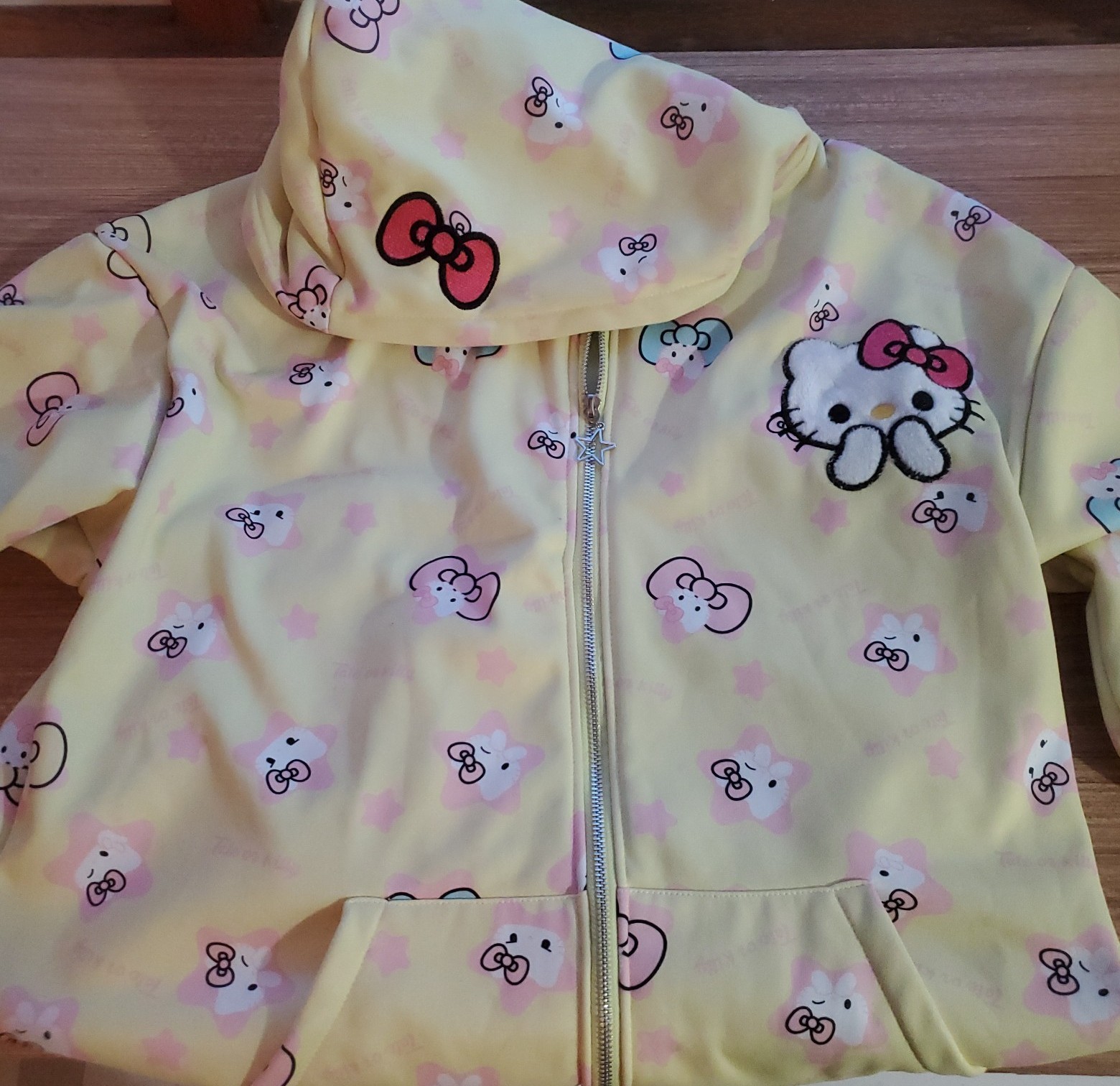 Hello Kitty Style Oversized Hoodie