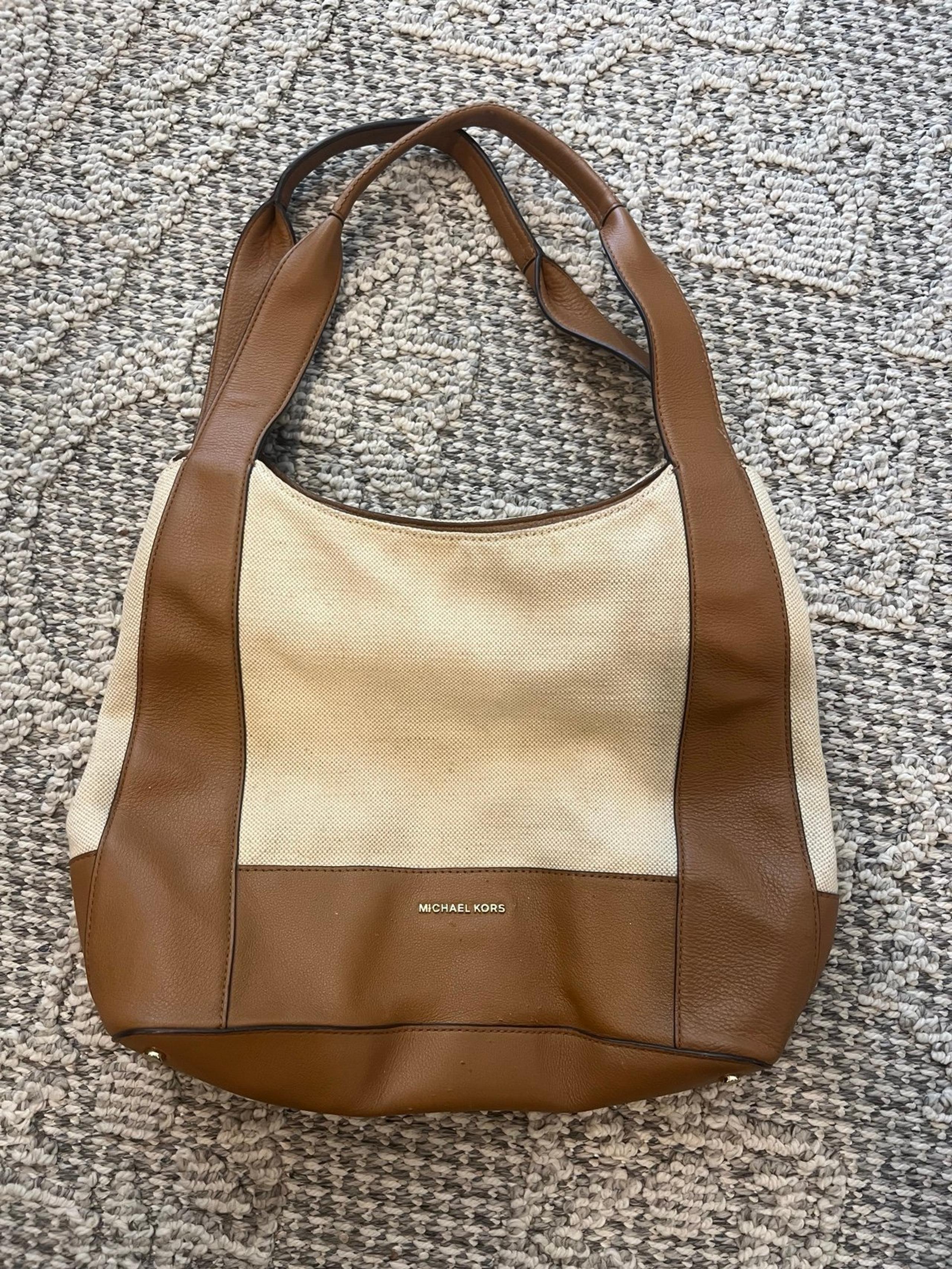 SALE make an offer/ Beautiful Michael Kors canvas handbag