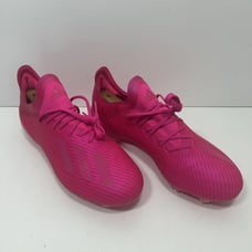Adidas X 19.1 FG Speedmesh Triple Shock Pink Soccer Cleats Laced Size US M8