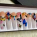 XXL Butterfly Swarovski Press On Nails