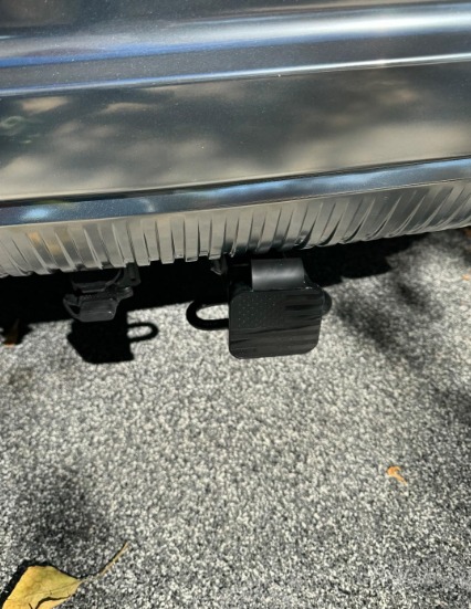 Metal Trailer Hitch Cover,Heavy Duty 2 Inch Tow Rear Receivers Plug Covers