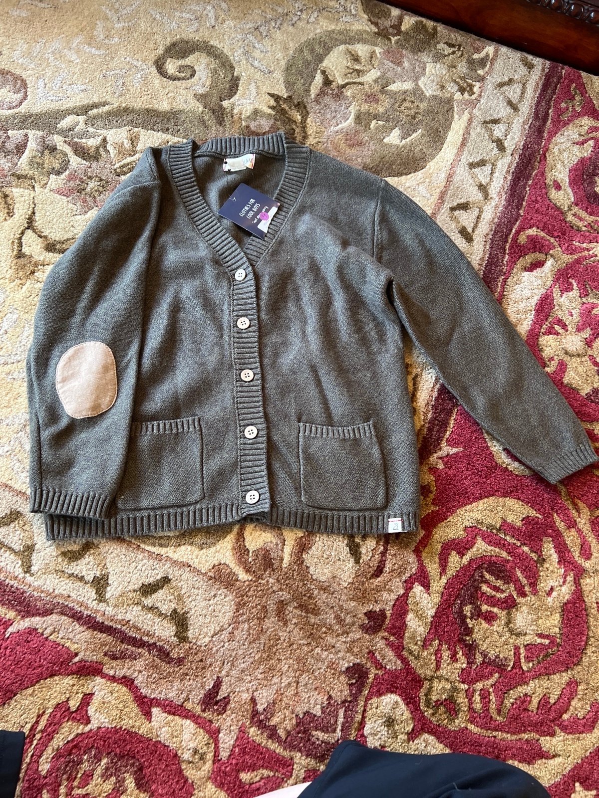 Me & henry green Cardigan size 7/8