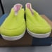 Sale take 20 off Vionic Malibu LIME Terry Sneakers size 8