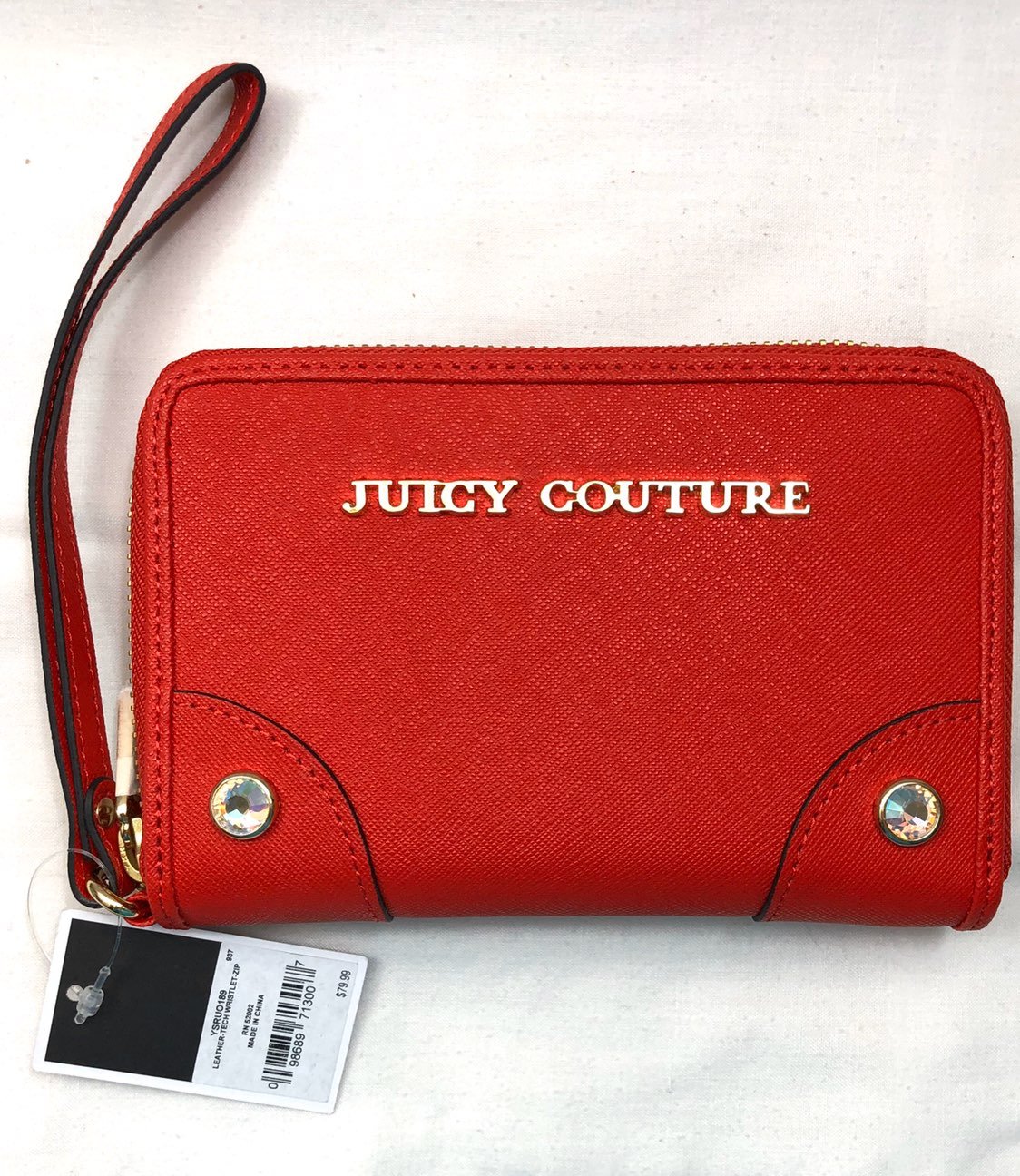 New With Tag Juicy Couture Wristlet Wall
