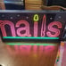 Neon Nails sign
