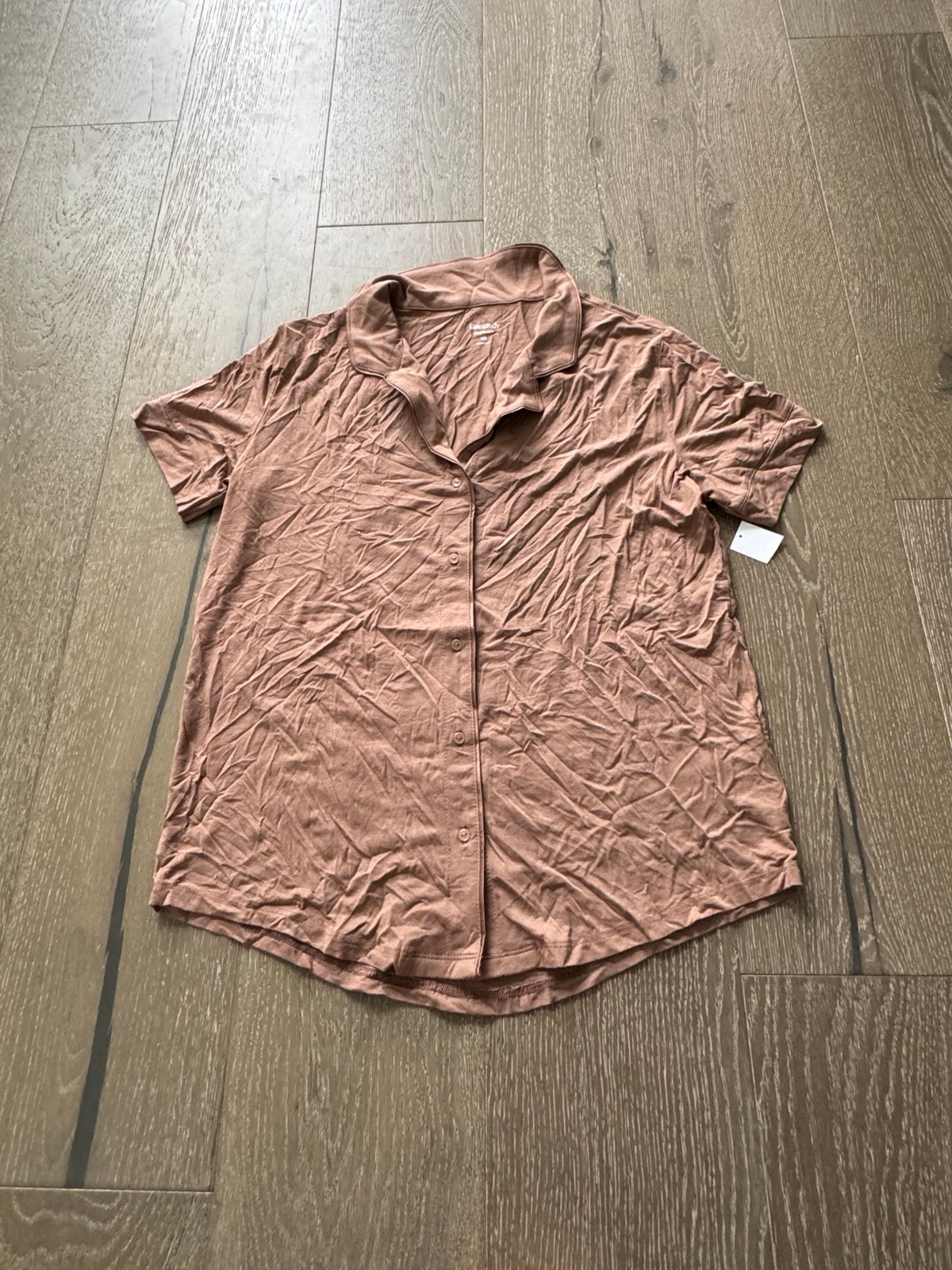Gap body button-down sleep shirt