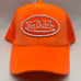 Von Dutch Neon Orange Velvet Trucker Hat NWT