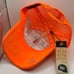 Von Dutch Neon Orange Velvet Trucker Hat NWT
