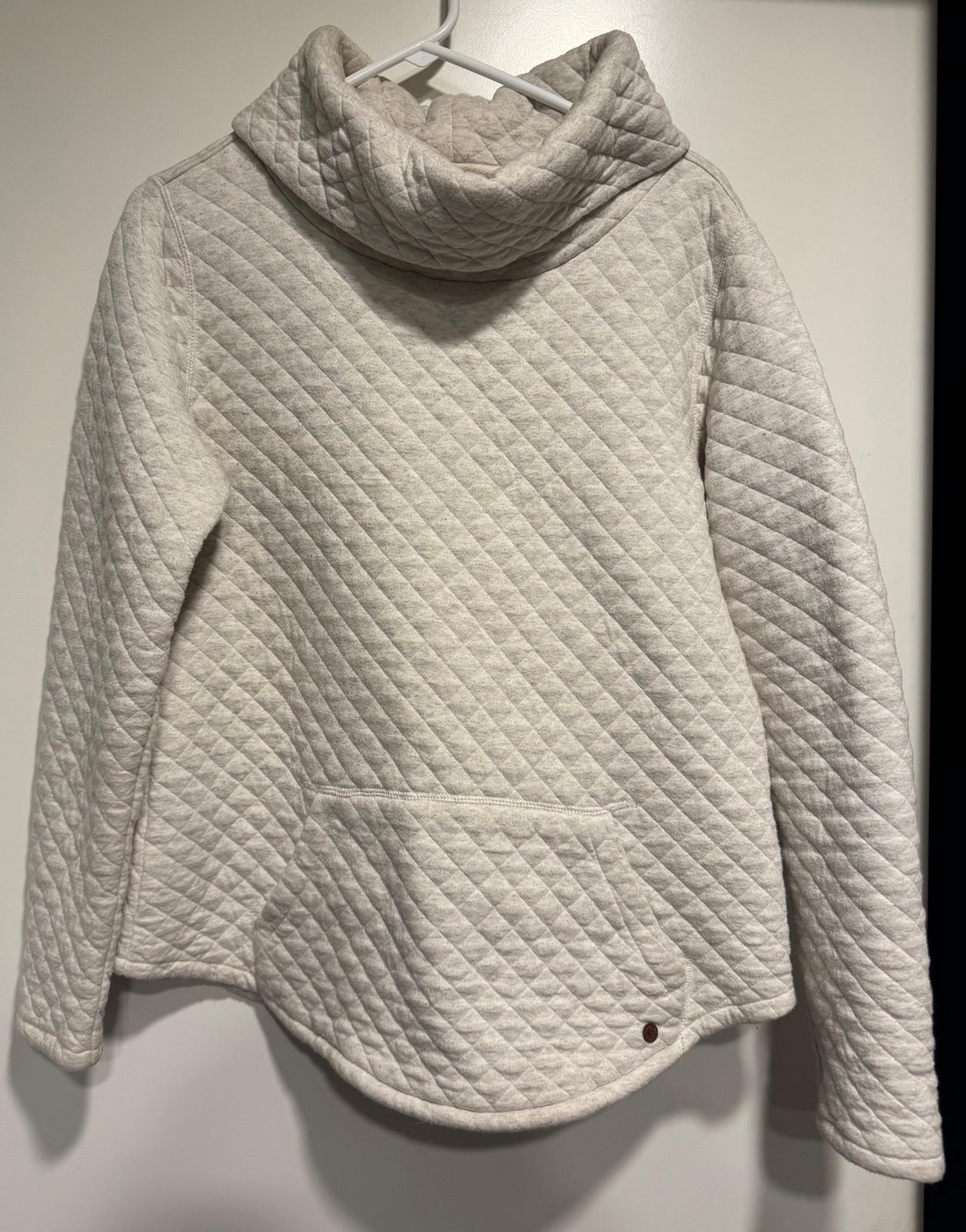 Orvis Cole Neck Quilted sweatshirt, size small