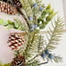 Dusty Blue Berry & Pine Wreath