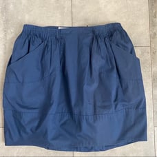 Chloe silk cotton mini skirt blue size 4