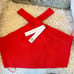 House of Harlow 1960 Red Ribbed Halter Top Crop NEW Large NWT