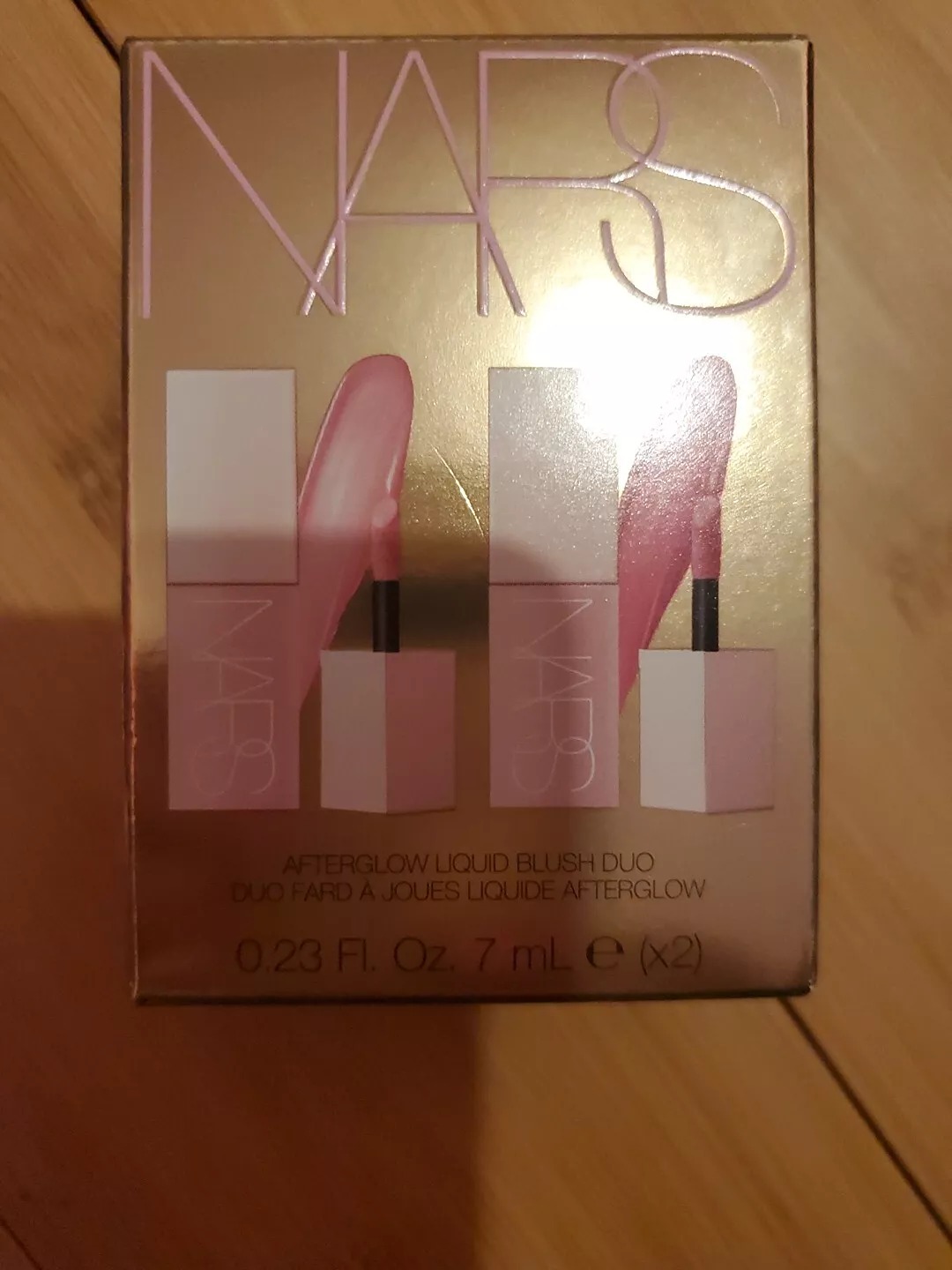NARS AFTERGLOW LIQUID BLUSH DUO 0.23 Oz × 2