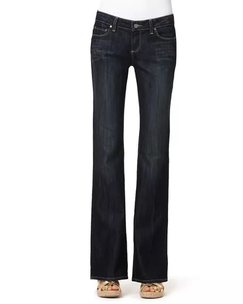 Paige “Laurel Canyon” Low Rise Premium Denim Size 27 Dark Wash Jeans
