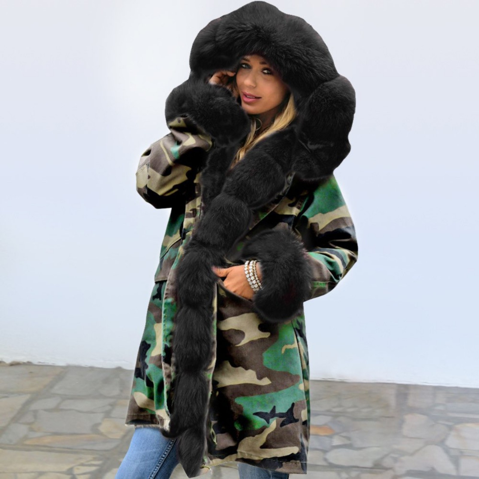 Women's fatigue jacket