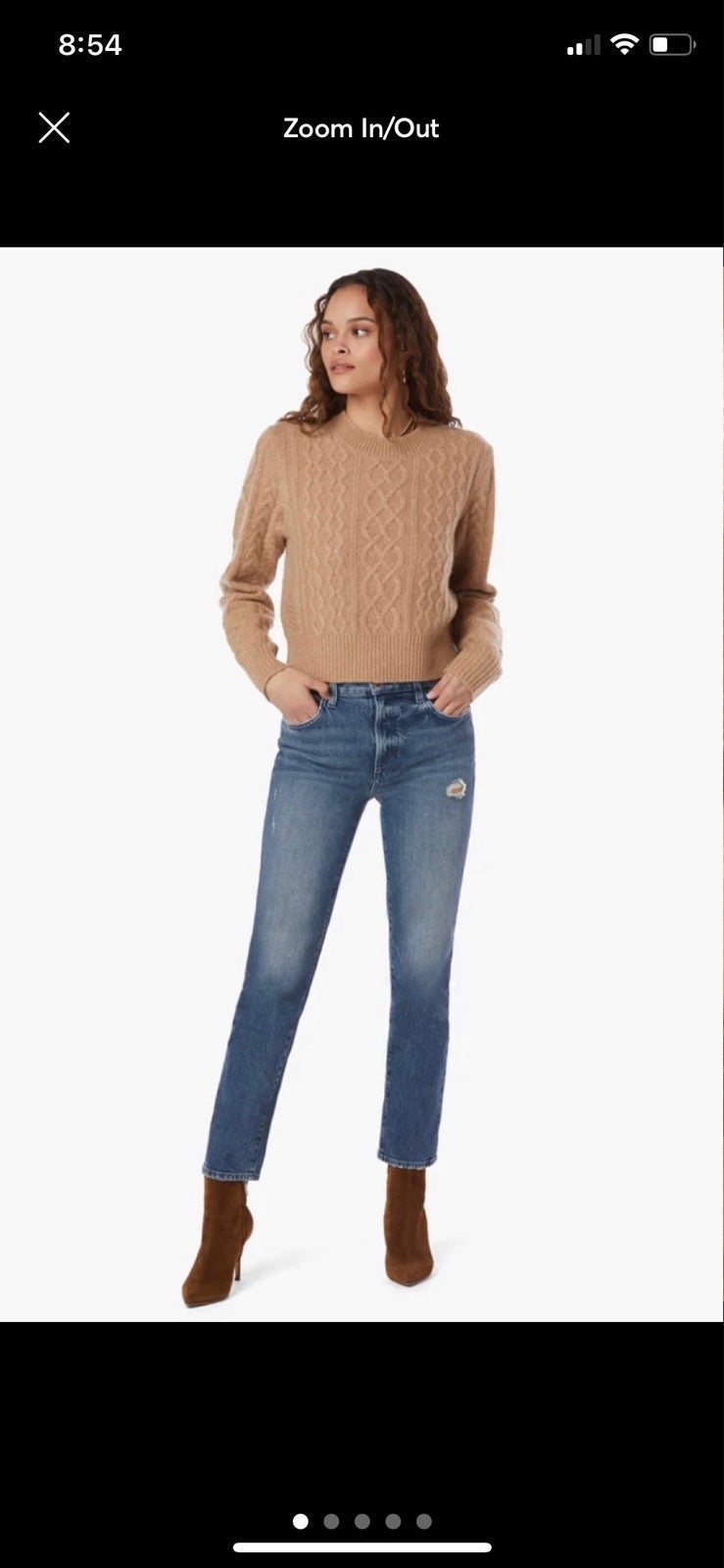 The Erin High Rise Straight Jean - Favorite Daughter
