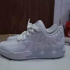 Puma LaMelo Ball MB.01 white & silver